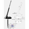 Blaupunkt DAB-A-GSM-GPS-a DAB Roof Antenna view 2