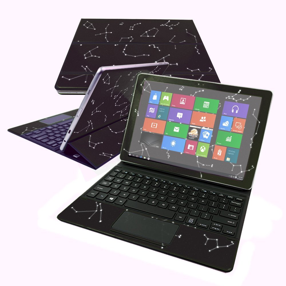 MightySkins Skin Compatible with Samsung Galaxy Book 10.6" - Constellations | Protective, Durable, and Unique Vinyl Decal wrap Cover | Easy to Apply, Remove, and Change Styles | Made in The USA