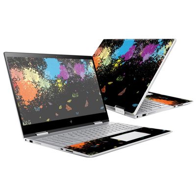 Skin Compatible with HP Envy x360 15" (2017) - Splatter| MightySkins Protective, Durable, and Unique Vinyl Decal wrap Cover | Easy to Apply, Remove, and Change Styles | Made in The USA