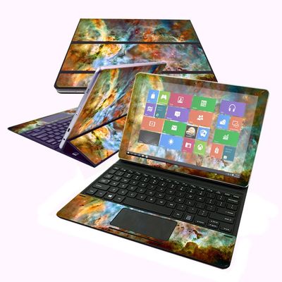 MightySkins Skin Compatible with Samsung Galaxy Book 10.6" - Space Cloud | Protective, Durable, and Unique Vinyl Decal wrap Cover | Easy to Apply, Remove, and Change Styles | Made in The USA