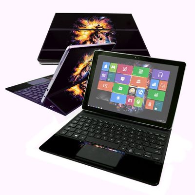 MightySkins Skin Compatible with Samsung Galaxy Book 10.6" - Leo Galaxy | Protective, Durable, and Unique Vinyl Decal wrap Cover | Easy to Apply, Remove, and Change Styles | Made in The USA