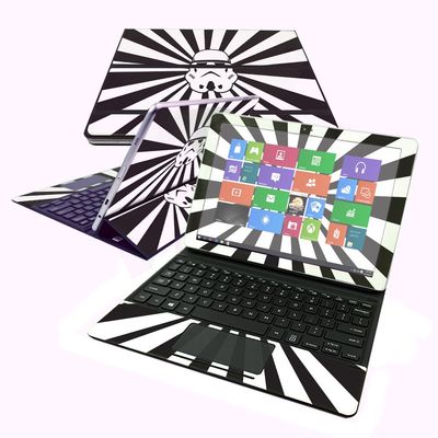 MightySkins Skin Compatible with Samsung Galaxy Book 10.6" - Star Rays | Protective, Durable, and Unique Vinyl Decal wrap Cover | Easy to Apply, Remove, and Change Styles | Made in The USA