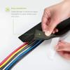UT Wire 5' Cable Blanket Low Profile Cord Cover and Protector, Black view 3