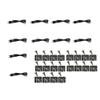3 Foot Cable Accessory Pack LED Connecting Cables from Inspired LED 10 Three Foot Cables with 20 Clips and 20 Screws view 1