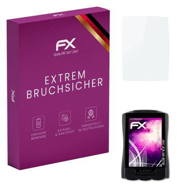 atFoliX Plastic Glass Protective Film compatible with Sigma BC 23.16, 9H Hybrid-Glass FX Screen Protector