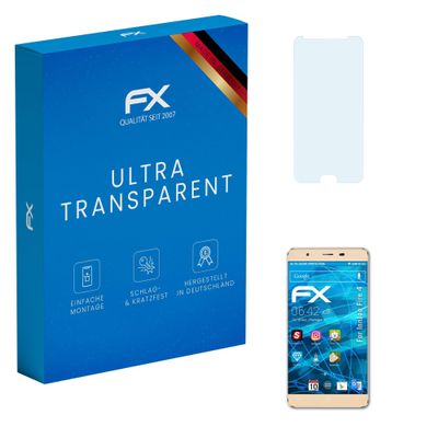 atFoliX Screen Protection Film compatible with InnJoo Fire 4 Screen Protector, ultra-clear FX Protective Film (3X)