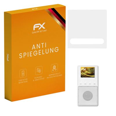 atFoliX Screen Protector compatible with Medion E85032 MD87248 Screen Protection Film, anti-reflective and shock-absorbing FX Protector Film (3X)
