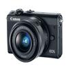 Canon EOS M100 Mirrorless Camera w/ 15-45mm Lens - Wi-Fi, Bluetooth, and NFC Enabled (Black) (International Model) view 2