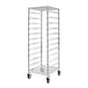 Quantum Storage Systems BC212469M11 Wire Heavy Duty Wheels 12 Shelves 69" H x 24" W x 21" D view 1