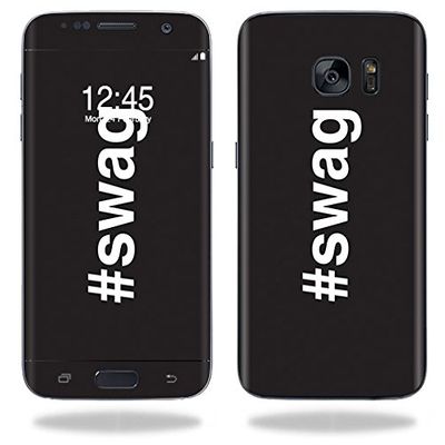 MightySkins Skin Compatible with Samsung Galaxy S7 Swag | Protective, Durable, and Unique Vinyl Decal wrap Cover | Easy to Apply, Remove, and Change Styles | Made in The USA