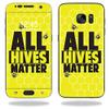 MightySkins Skin Compatible with Samsung Galaxy S7  All Hives Matter | Protective, Durable, and Unique Vinyl Decal wrap Cover | Easy to Apply, Remove, and Change Styles | Made in The USA view 1