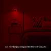 Elsent [ Pack of 4 ] Red LED Night Lights for Sleeping, Plug into Wall Lights with Light Sensor (Unique Pink Cover Design) view 3