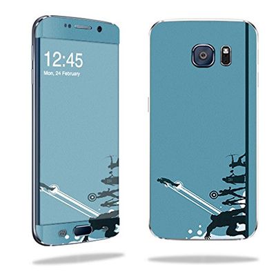 MightySkins Skin Compatible with Samsung Galaxy S6 Edge Super Squad | Protective, Durable, and Unique Vinyl Decal wrap Cover | Easy to Apply, Remove, and Change Styles | Made in The USA