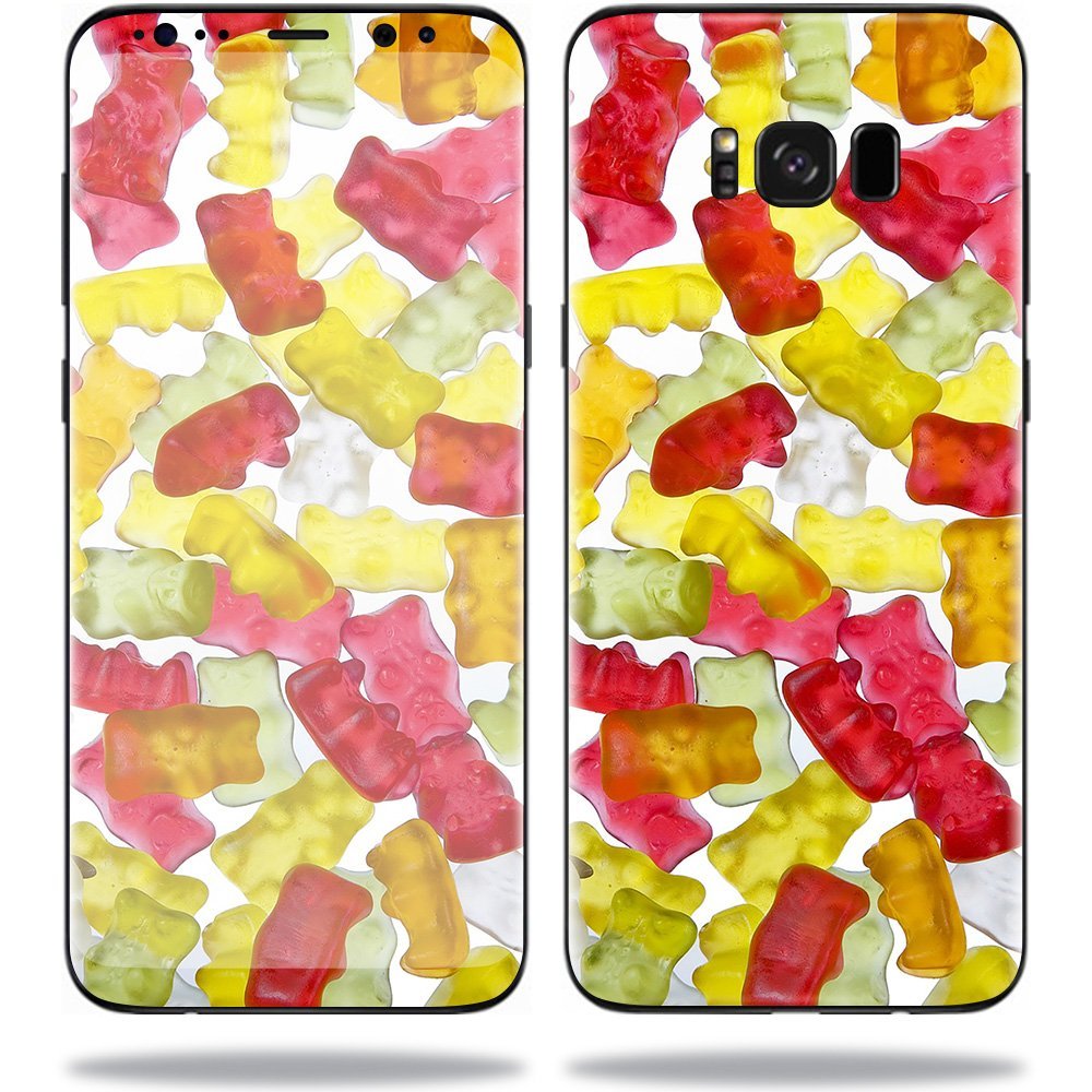MightySkins Skin Compatible with Samsung S8 Plus - Gummy Bears | Protective, Durable, and Unique Vinyl Decal wrap Cover | Easy to Apply, Remove, and Change Styles | Made in The USA