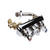 T&S Brass B-1146-01 Work Board Faucet, Wall Mount, 4" Centers, 131X Swivel Gooseneck, Lever Handles view 2