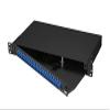 Black Box Network Services Rackmount Fiber Panel 1u Loaded with ((JPM385A) view 2