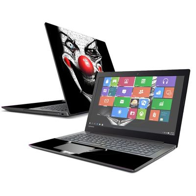 MightySkins Skin Compatible with Lenovo IdeaPad 320 15" (2017) - Evil Clown | Protective, Durable, and Unique Vinyl Decal wrap Cover | Easy to Apply, Remove, and Change Styles | Made in The USA
