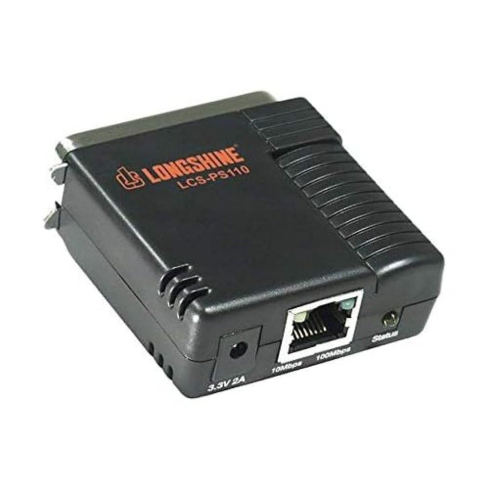Longshine LCS-PS110-A Print Server Black