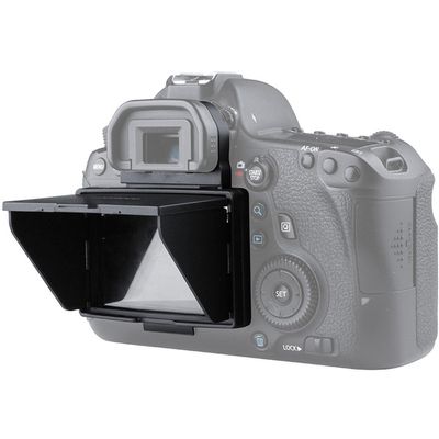 STSEETOP Camera LCD Sun Shade Sun Hood Camera LCD Viewfinder Professional Optical Sunshade with Screen Protector for Canon 6D