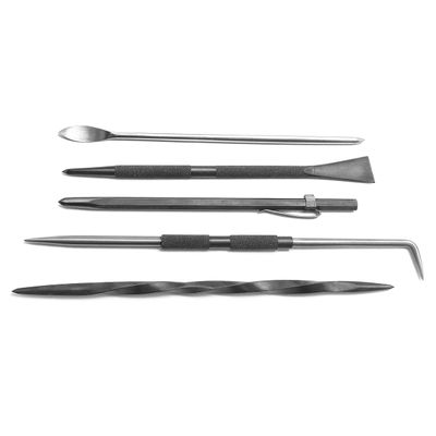 UJ Ramelson Intaglio and Dry Point Etching Scribing Tools Kit, Twisted Scriber, Scraper Burnisher, Hook, and Carbide Scribe, Printmaking Supplies
