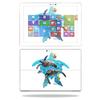 MightySkins Skin Compatible with Microsoft Surface Pro 3  Turtly Cool | Protective, Durable, and Unique Vinyl Decal wrap Cover | Easy to Apply, Remove, and Change Styles | Made in The USA view 1