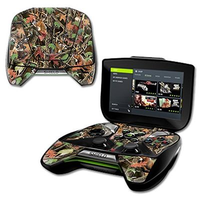 MightySkins Skin Compatible with NVIDIA Shield Portable Buck Camo | Protective, Durable, and Unique Vinyl Decal wrap Cover | Easy to Apply, Remove, and Change Styles | Made in The USA