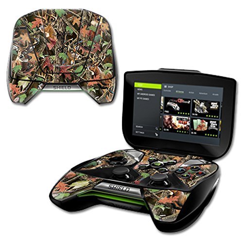 MightySkins Skin Compatible with NVIDIA Shield Portable Buck Camo | Protective, Durable, and Unique Vinyl Decal wrap Cover | Easy to Apply, Remove, and Change Styles | Made in The USA