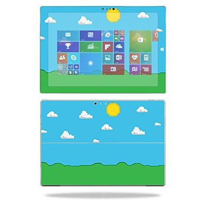 MightySkins Skin Compatible with Microsoft Surface Pro 3  Gamer Landscape | Protective, Durable, and Unique Vinyl Decal wrap Cover | Easy to Apply, Remove, and Change Styles | Made in The USA