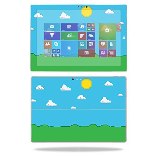 MightySkins Skin Compatible with Microsoft Surface Pro 3 Gamer Landscape | Protective, Durable, and Unique Vinyl Decal wrap Cover | Easy to Apply, Remove, and Change Styles | Made in The USA