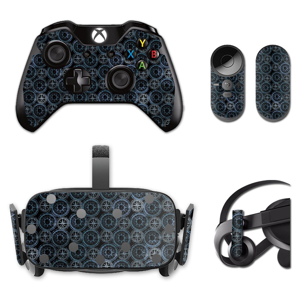 MightySkins Skin Compatible with Oculus Rift CV1 Compass Tile | Protective, Durable, and Unique Vinyl Decal wrap Cover | Easy to Apply, Remove, and Change Styles | Made in The USA