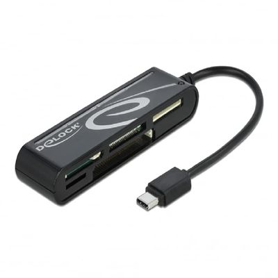 Delock Card Reader USB 2.0-C Male -> 5 Slots
