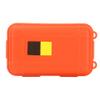 Estink Outdoor Survival Storage Box, Shockproof Box Plastic Tool Box Enclosure Airtight Survival Case Container Storage Travel Sealed Containers Carry Box For Camping Fishing (S, Orange) view 1