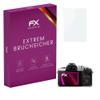 atFoliX Plastic Glass Protective Film compatible with Olympus E-M10 Mark III, 9H Hybrid-Glass FX Screen Protector view 1