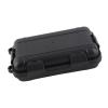 Shockproof Box, Plastic Tool Box Enclosure Airtight Survival Case Container Storage Travel Sealed Containers Carry Box for Camping Fishing Hiking Outdoor (S, Black) view 4