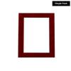 Poster Palooza 16x20 Mat for 13x19 Photo - Precut Bright Red Suede Picture Matboard for Frames Measuring 16 x 20 Inches - Bevel Cut Matte to Display Art Measuring 13 x 19 Inches - Acid Free ONE MAT view 3