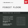Forest Floor 5/8 Inch Thick Printed Foam Tiles, Premium Wood Grain Interlocking Foam Floor Mats, Anti-Fatigue Flooring, Mahogany, 100 Sq Ft view 2