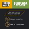 Liquid Nails LN902 VOC 10-Ounce Subfloors and Construction Adhesive view 3