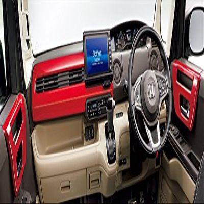 Honda Genuine NBOX N-BOX Interior Panel Red for Tweeter Equipped Cars 2017.8 ~ Specifications Changed 08Z03-TTA-010A