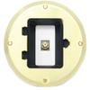 RiteAV 1 Port RCA for Subwoofer Audio Port Floor Box - Gold view 1