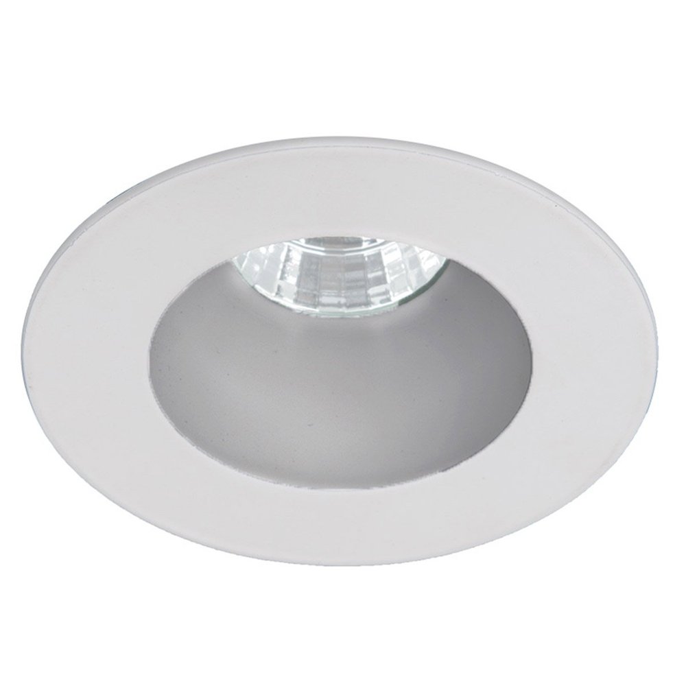 WAC Lighting R3BRD-F930-HZWT Oculux 3.5" LED Round Open Reflector Flood 3000K Trim Engine, Haze White