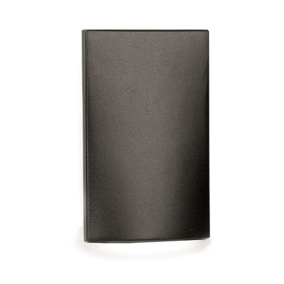 WAC Landscape Lighting, LEDme 120V LED Vertical Scoop Indoor and Outdoor Step and Wall Light 3000K Built-in LED in Bronze