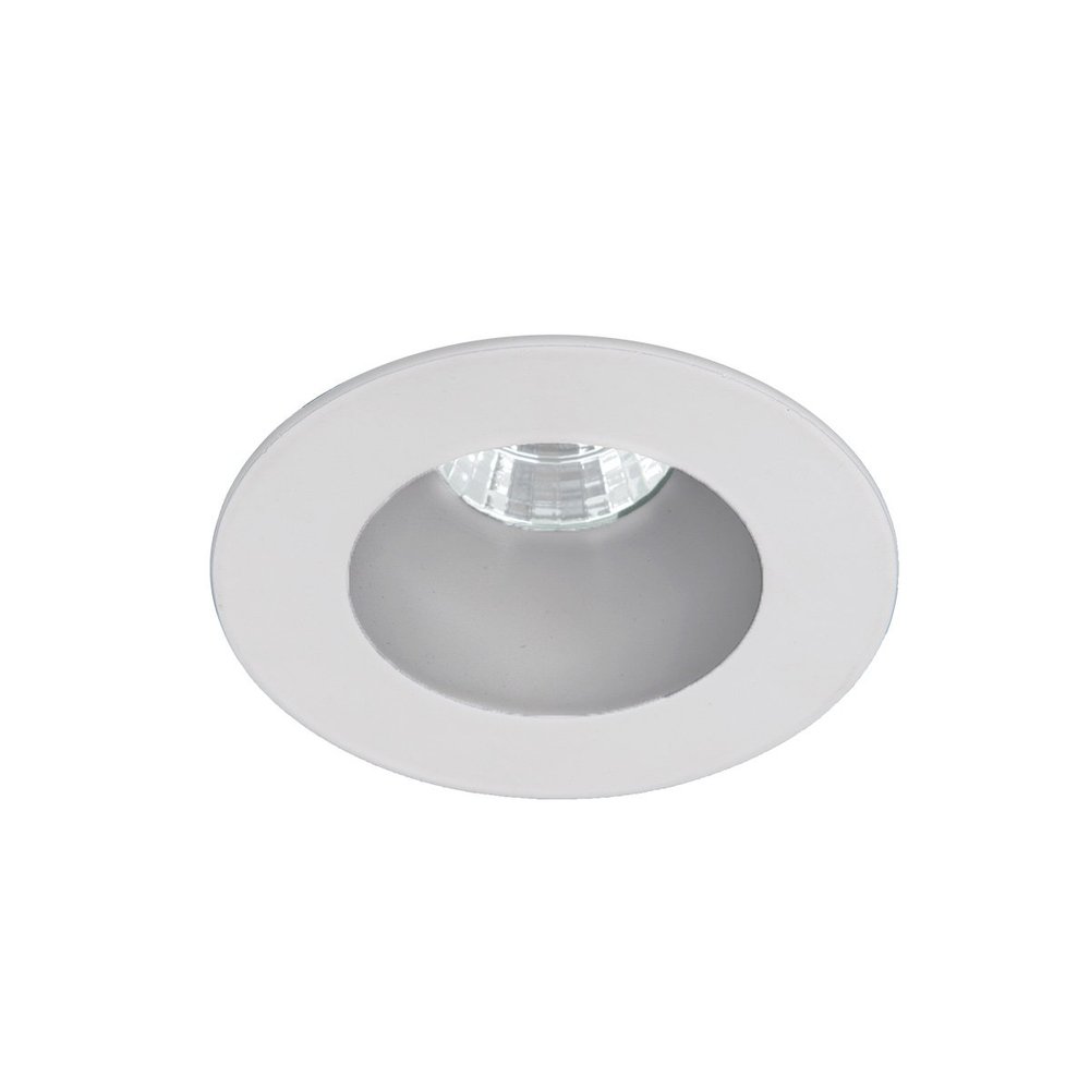 WAC Lighting R2BRD-F930-HZWT Oculux 2" LED Round Flood 3000K Trim Engine and New Construction or Remodel Housing, Haze White
