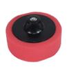 AB Tools Red Sponge M14 Soft 150mm Polishing Mop Sponge Buffing Wheel Polisher view 2