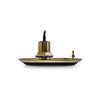 Raymarine A80466 Xdcr 3dbronzethru-hull 12deg.port view 1