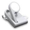 [MFI Certified] Replacement Protable Magnetic Charging Dock Compatible for Apple iWatch, Foldable Enable Nightstand Mode with 3ft Long USB Cable for All iWatch Series 1, 2, 3 (38, 42mm) (Silver) view 4