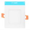 Westgate Lighting 9W 4 Inch Ultra Slim Square Shaped LED Retrofit Recessed Lighting Downlight - Dimmable LED Ceiling Light Fixture for Home Office - No Housing Required (1 Pack 3000K Warm White) view 4