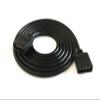 4 Pins black rgb LED Splitter Cable LED Strip Connector 8 Way Splitter Y Splitter for One to Eight RGB 5050 3528 LED Light Strips with,1m rgb wire10x male to male 4pin plugs view 4