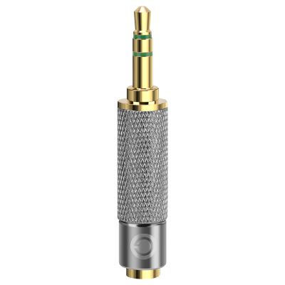 GEEKRIA 3.5mm Stereo Male to 2.5mm Balanced Female Adapter, Use 2.5mm Balanced Headphone Cable with 3.5mm Stereo Audio Output, No Microphone Support