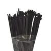75pc Zip Ties 200mm x 4.5mm Black Cable Ties Wrap Wire Lock Ties TE949 view 1