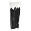 75pc Zip Ties 200mm x 4.5mm Black Cable Ties Wrap Wire Lock Ties TE949 view 2